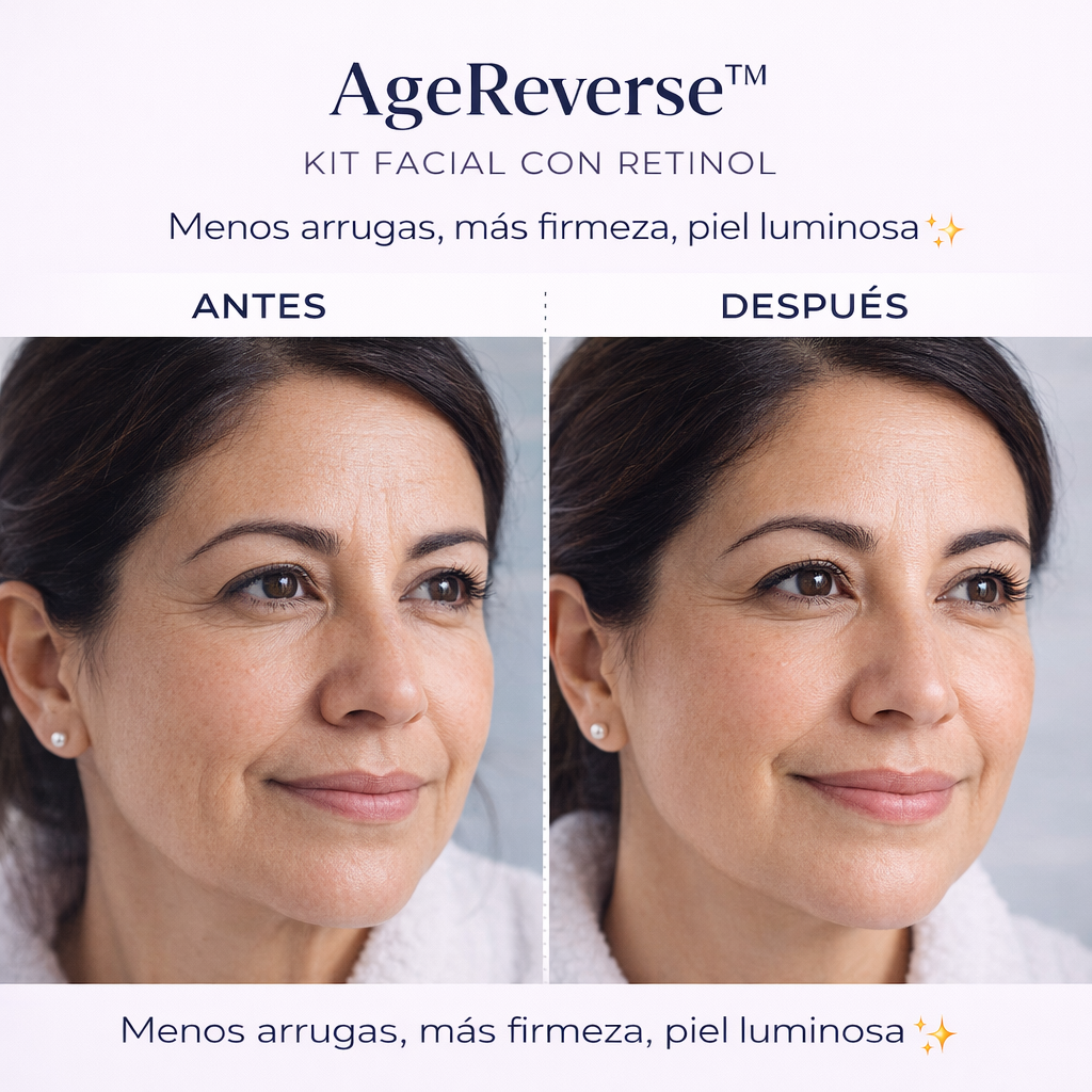 AgeReverse™ Kit Facial con Retinol