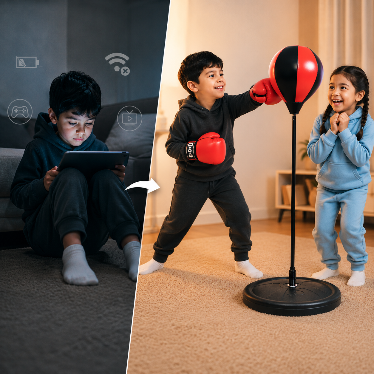 Set Juego de Boxeo Infantil