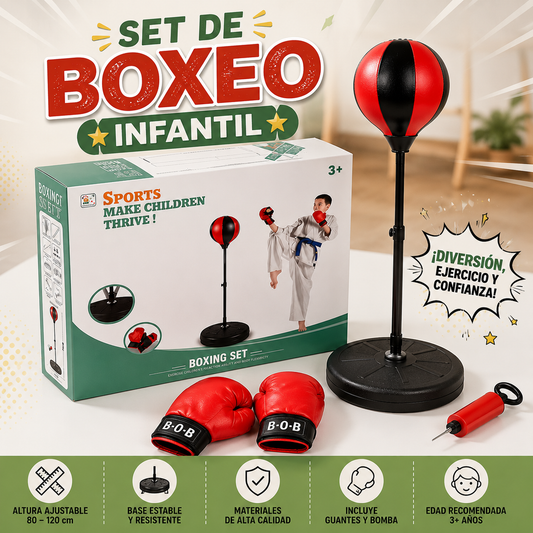 Set Juego de Boxeo Infantil
