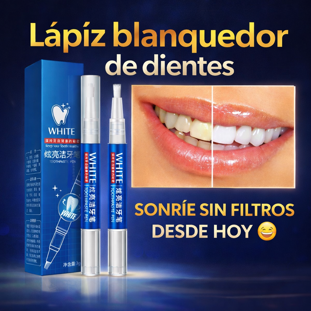 Lápiz blanqueador de dientes