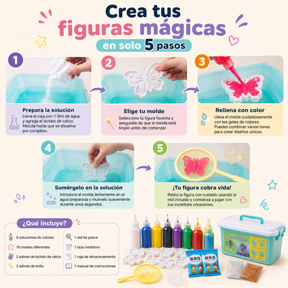 Set Juego Figuras Gel en Agua