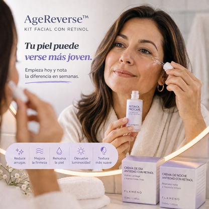 AgeReverse™ Kit Facial con Retinol