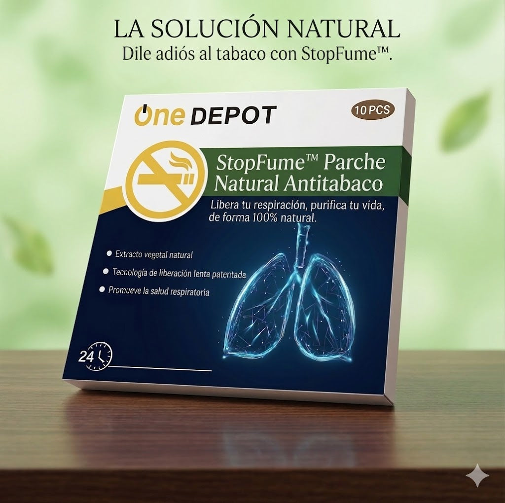 StopFume™ Parche Natural Antitabaco 10PCS