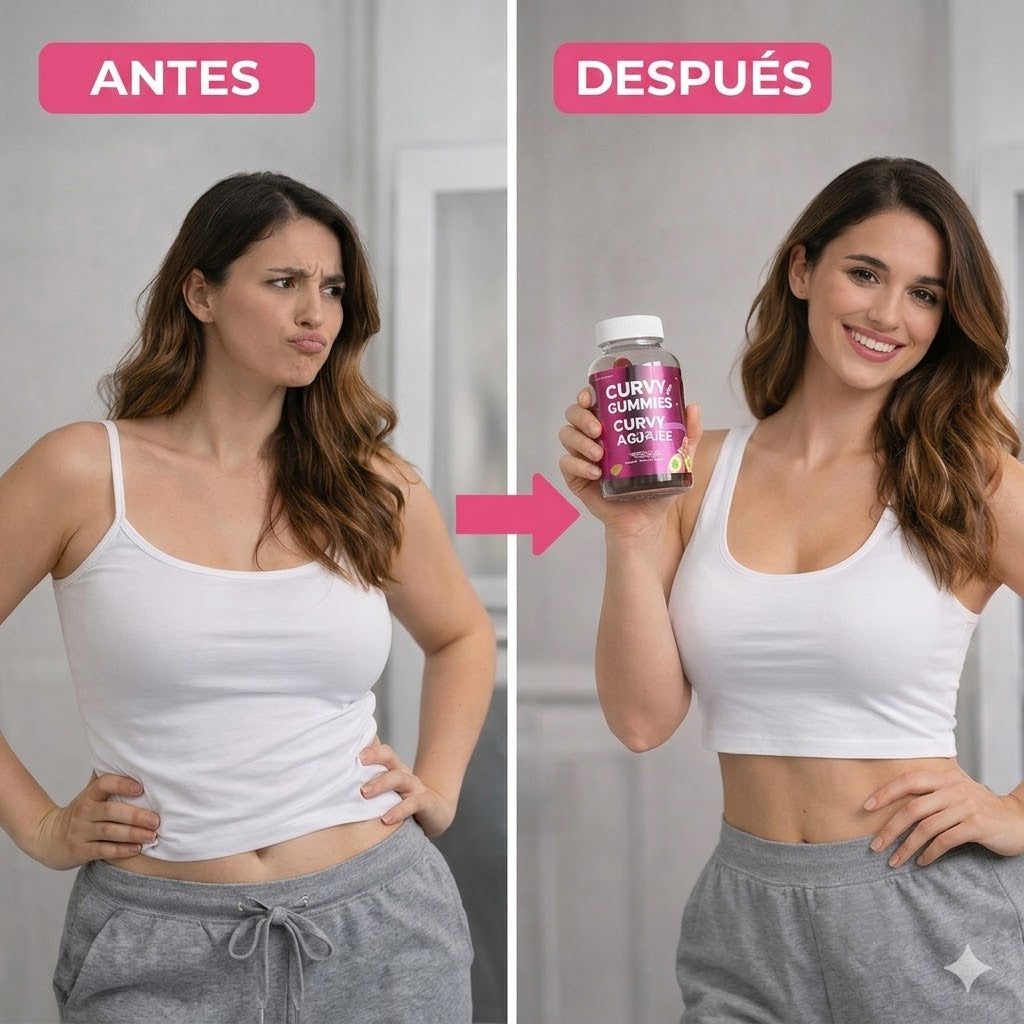 Curvy Gummies💖 ¡CURVAS MÁS ATRACTIVAS DE FORMA NATURAL!
